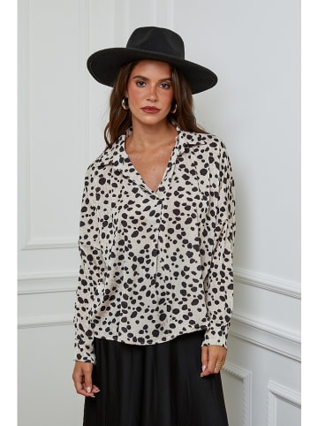 L'armoire de Suzette Bluse in Creme/ Schwarz