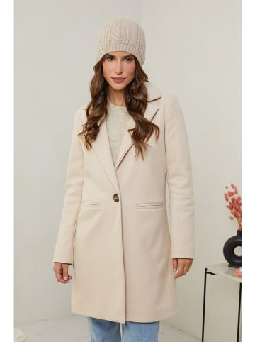 L'armoire de Suzette Übergangsmantel in Creme