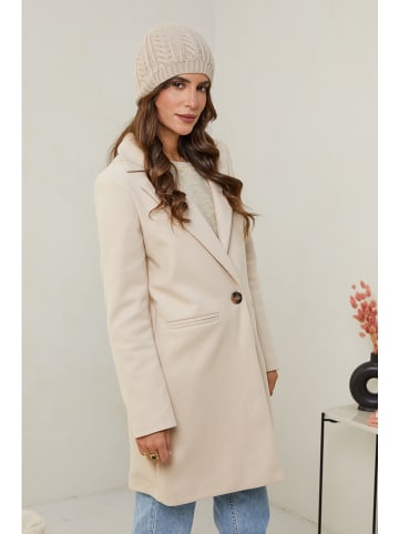 L'armoire de Suzette Übergangsmantel in Creme