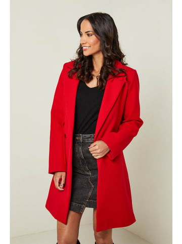 L'armoire de Suzette Płaszcz przejściowy w kolorze czerwonym