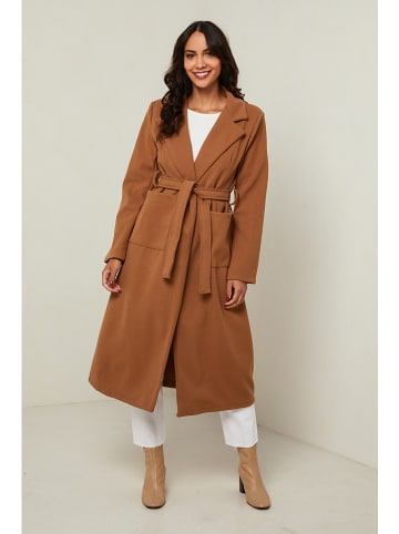 L'armoire de Suzette Übergangsmantel in Camel