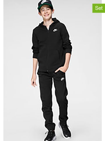Nike 2tlg. Trainingsanzug in Schwarz