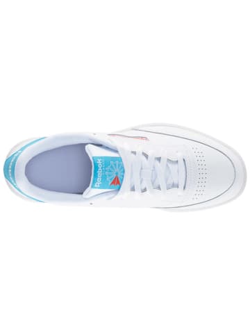 Reebok Skórzane sneakersy "Club C 85" w kolorze białym