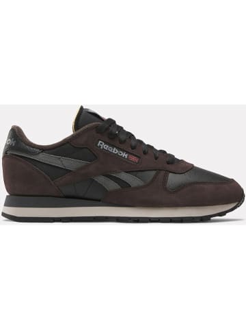 Reebok Leren sneakers "Classic Leather" zwart