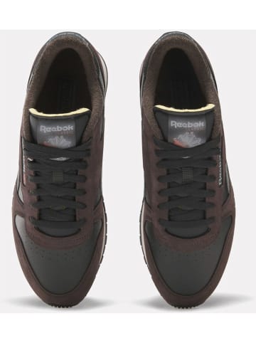 Reebok Leder-Sneakers "Classic Leather" in Schwarz