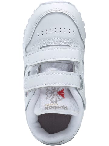 Reebok Skórzane sneakersy "Cl Lthr 2v" w kolorze białym