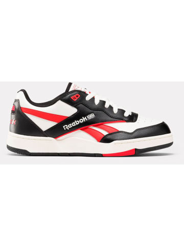 Reebok Leren sneakers "BB 4000 II" wit/zwart/rood