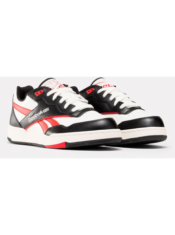 Reebok Leren sneakers "BB 4000 II" wit/zwart/rood