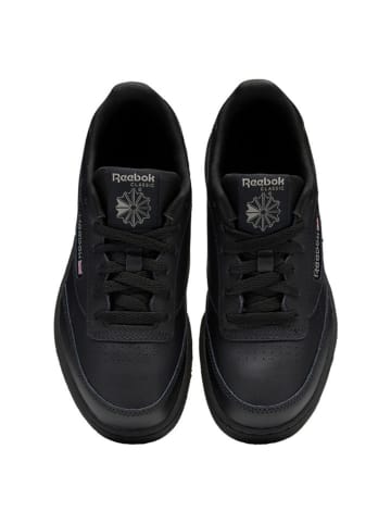 Reebok Leder-Sneakers "Club C" in Schwarz