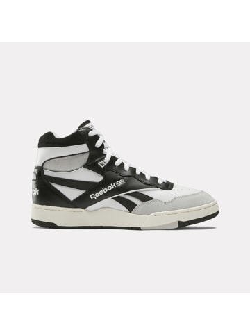 Reebok Leren sneakers "BB 4000 II MID" wit/zwart