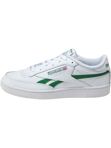 Reebok Skórzane sneakersy "Club C Revenge" w kolorze biało-zielonym