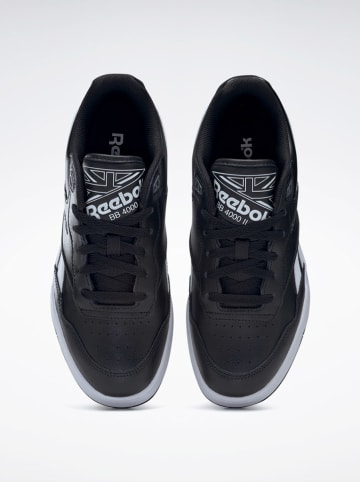 Reebok Leder-Sneakers "BB 4000 II" in Schwarz