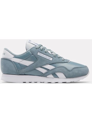 Reebok Leder-Sneakers "Classuc Nylon" in Grün