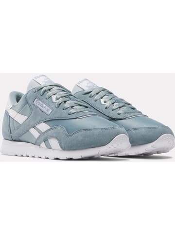 Reebok Leren sneakers "Classuc Nylon" groen
