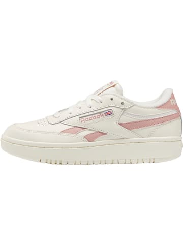 Reebok Leren sneakers "Club C Double" wit/lichtroze