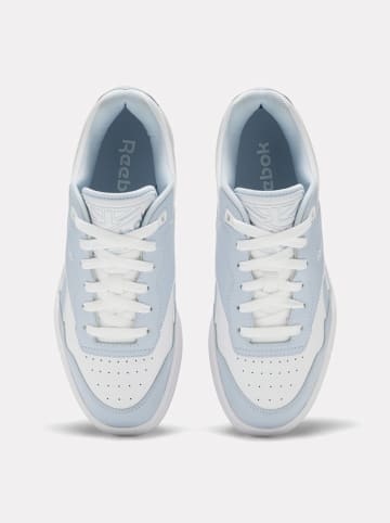 Reebok Skórzane sneakersy "BB 4000 II" w kolorze błękitno-białym