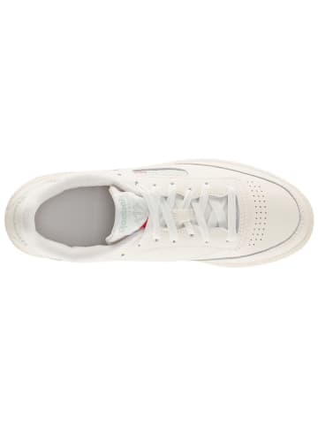Reebok Leder-Sneakers "Club C 85" in Weiß