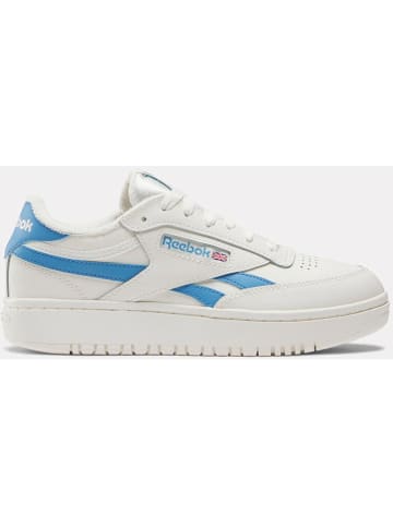 Reebok Leder-Sneakers "Club C Double Revenge" in Hellblau/ Grau