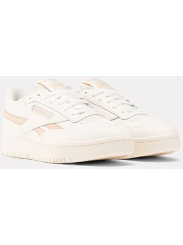 Reebok Skórzane sneakersy "Club C Double Revenge" w kolorze kremowym