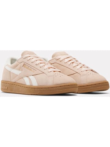 Reebok Skórzane sneakersy "Club C Grounds" w kolorze jasnoróżowym