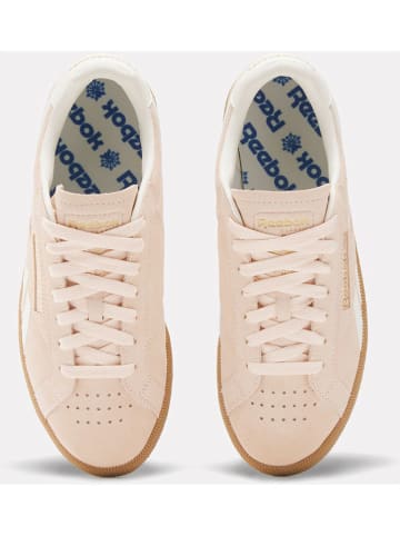 Reebok Skórzane sneakersy "Club C Grounds" w kolorze jasnoróżowym