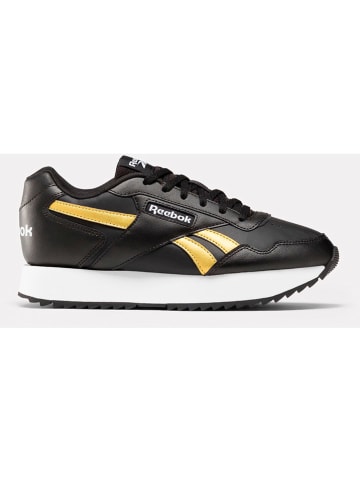 Reebok Leren sneakers "Glide Ripple Double" zwart/geel