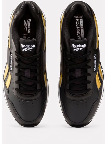 Reebok Leren sneakers "Glide Ripple Double" zwart/geel