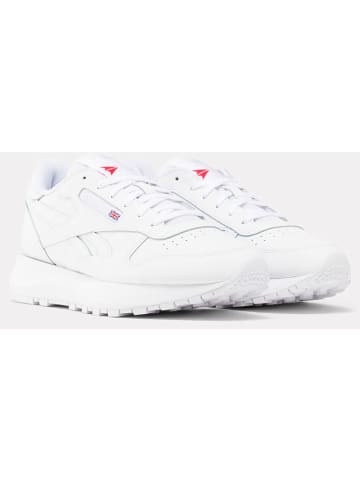Reebok Skórzane sneakersy "Classic Leather" w kolorze białym