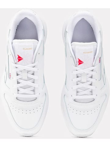 Reebok Skórzane sneakersy "Classic Leather" w kolorze białym