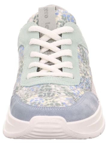 Legero Leren sneakers "Sprinter" blauw/meerkleurig