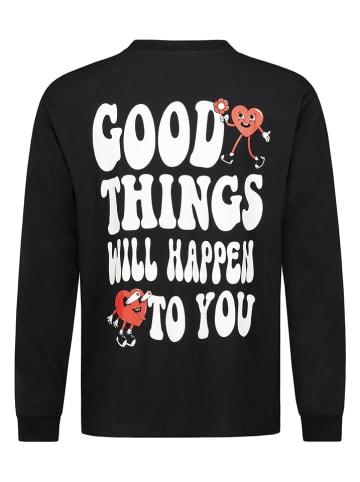 Sublevel Longsleeve in Schwarz