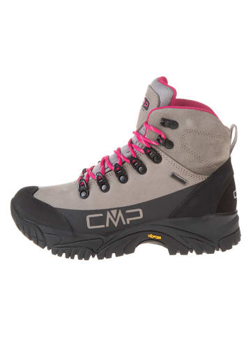 CMP Leren trekkingboots "Dhenieb" grijs/zwart/roze