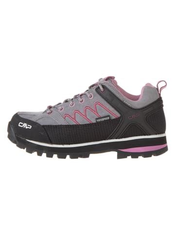 CMP Leren trekkingschoenen "Moon Low" grijs/lichtroze