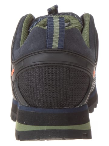 CMP Leder-Trekkingschuhe "Moon Low" in Blau/ Schwarz