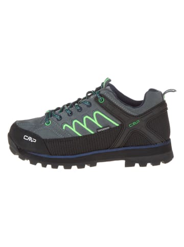 CMP Leder-Trekkingschuhe "Moon Low" in Grau/ Schwarz