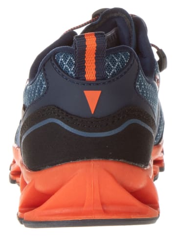 CMP Buty trekkingowe w kolorze granatowo-pomarańczowym