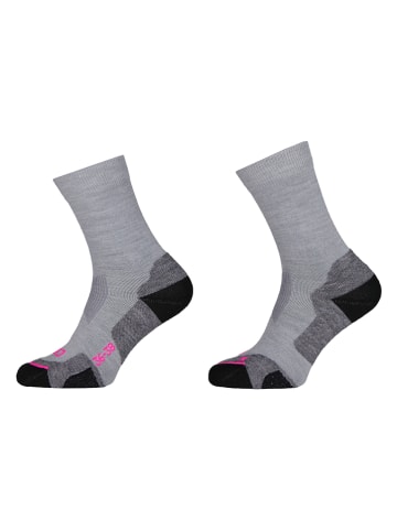 CMP Woll-Trekkingsocken in Grau
