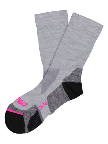 CMP Woll-Trekkingsocken in Grau