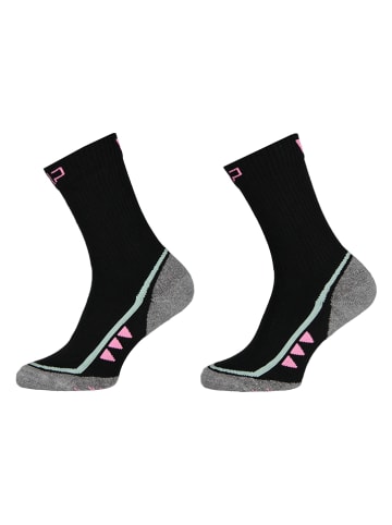 cmp Trekkingsocken "Supersoft" in Schwarz/ Grau