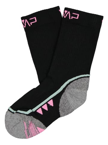 cmp Trekkingsokken "Supersoft" zwart/grijs