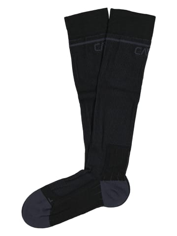 CMP Woll-Trekkingsocken in Schwarz