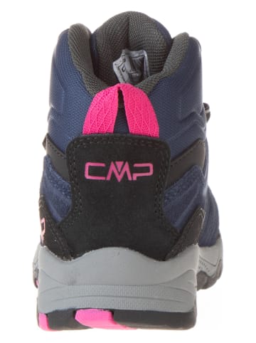 CMP Leren trekkingboots "Melnick Mid" donkerblauw/roze