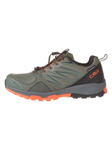 CMP Trailrunningschoenen "Atik Fast" kaki/grijs/oranje
