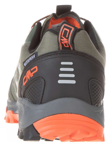 CMP Trailrunningschuhe "Atik Fast" in Khaki Grau/ Orange
