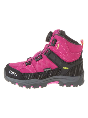 CMP Leder-Trekkingboots "Kiruna Mid" in Pink