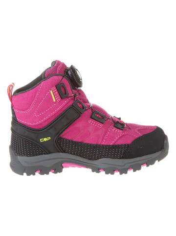 CMP Leder-Trekkingboots "Kiruna Mid" in Pink