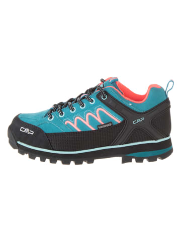 CMP Leder-Trekkingschuhe "Moon Low" in Blau/ Schwarz