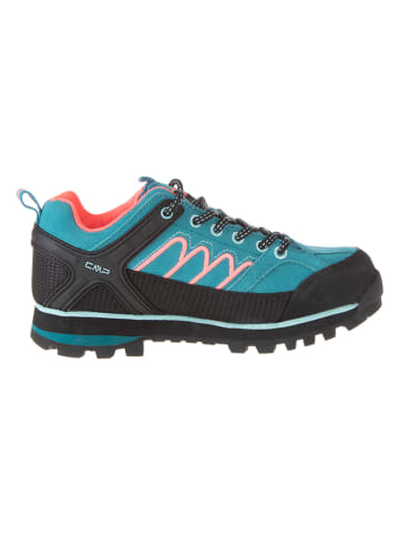 CMP Leder-Trekkingschuhe "Moon Low" in Blau/ Schwarz