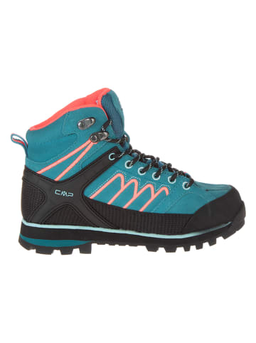 CMP Leren trekkingboots "Moon Mid" blauw/zwart