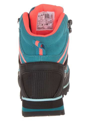 cmp Leder-Leder-Trekkingboots "Moon Mid" in Blau/ Schwarz